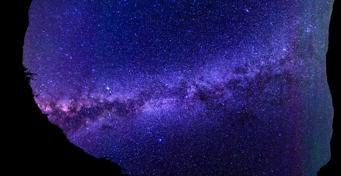 Milky Way Vertical Panorama