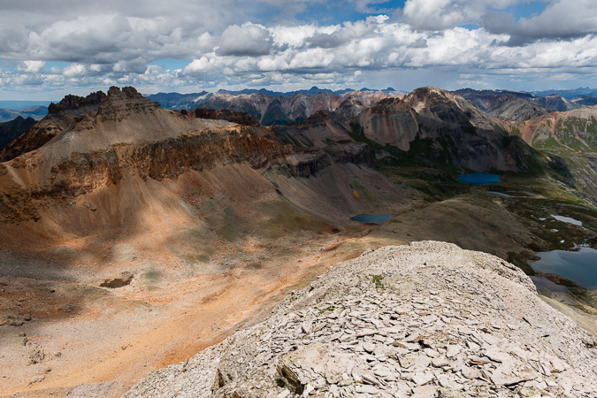 View from Fuller - Ice Lake Basin