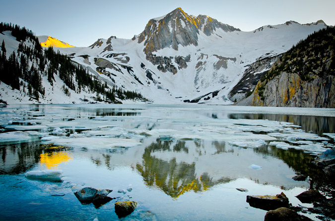 Snowmass Lake Reflection