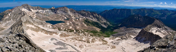 Capitol Peak and Pierre Lakes Basin