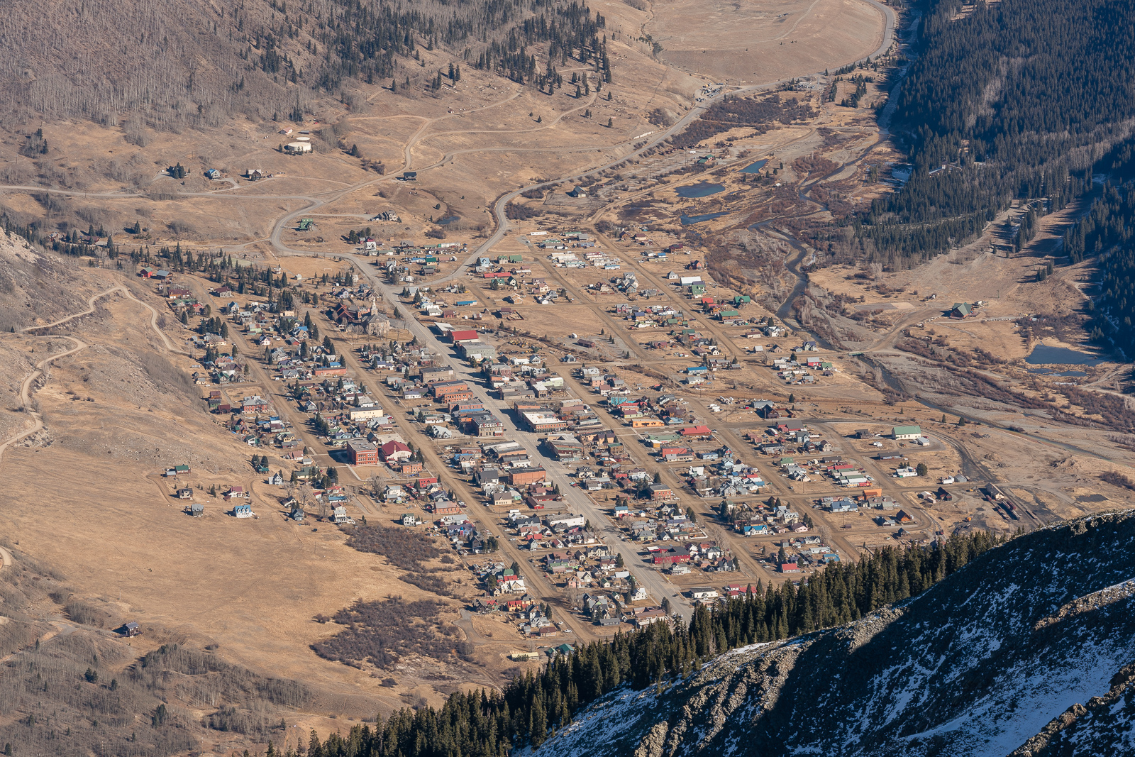 The town of Silverton
