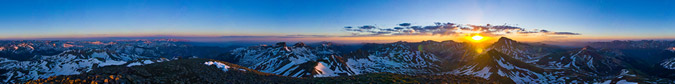 Wetterhorn 360 degree Panoramic