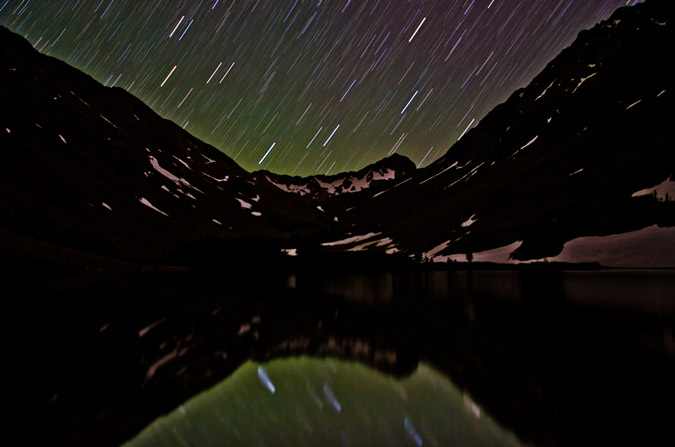 Star Trails over Navajo Lake