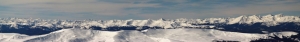 The Sawatch Range from Traver Peak