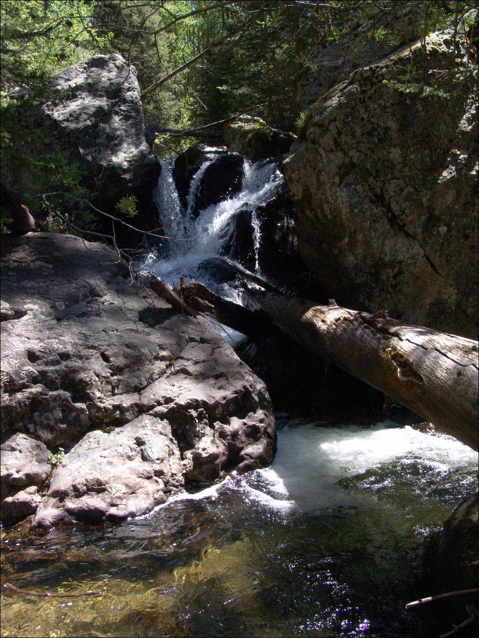 Waterfall at Cottonwood Creek