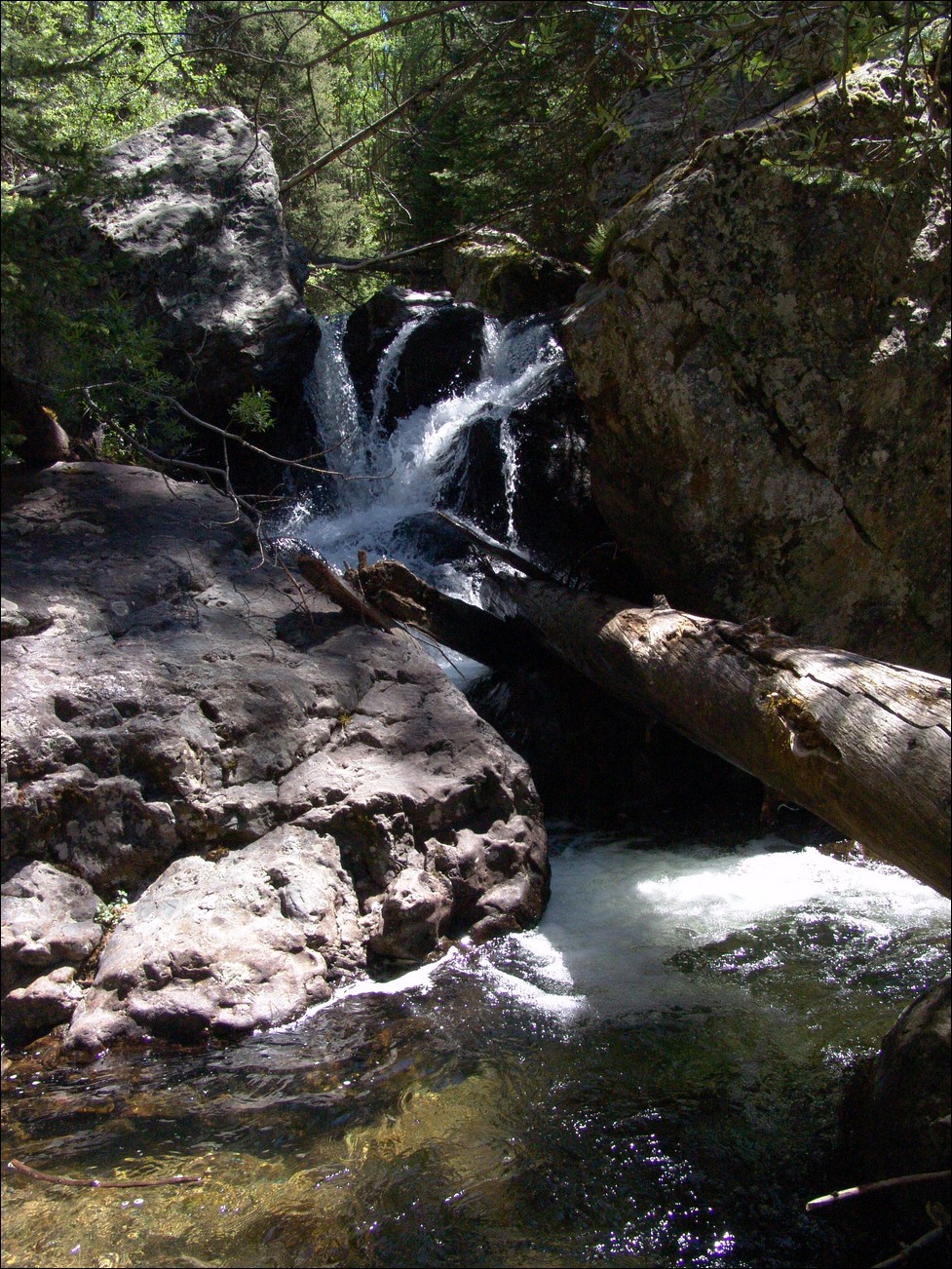 Waterfall at Cottonwood Creek