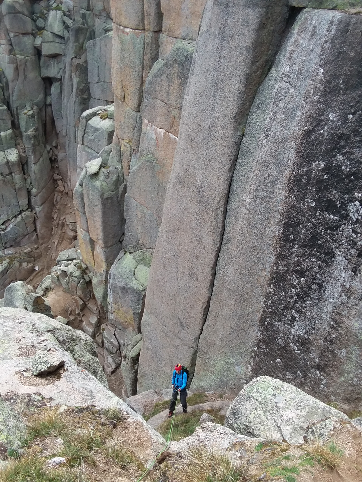 Jagged Mountain rappel
