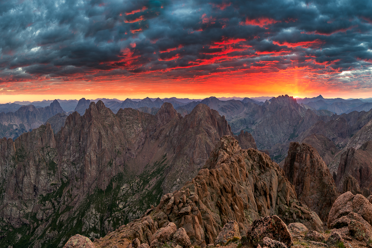 Pigeon Peak and Turret Peak